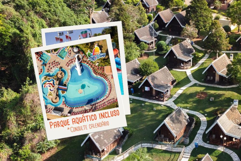 Cabana'S Hotel - Thermas Hot World Monte Sião المظهر الخارجي الصورة